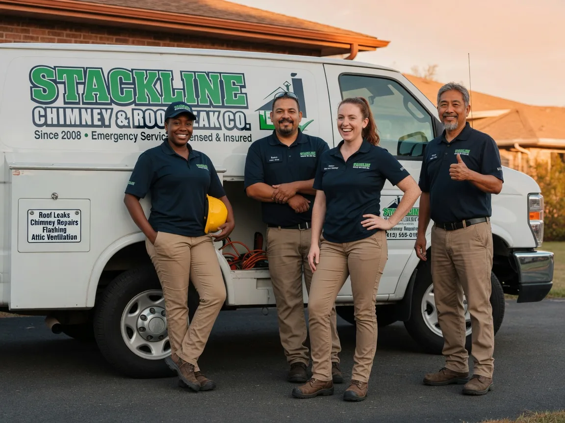 Chimney flashing repair company in Clermont, IA